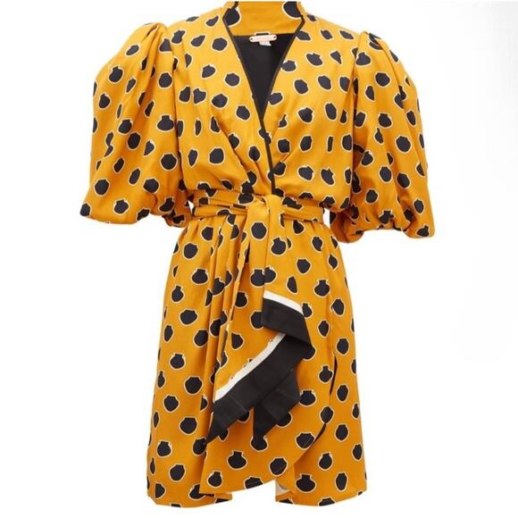 Johanna Ortiz Eccentric Words Mini Dress Size 0 - Picture 2 of 15